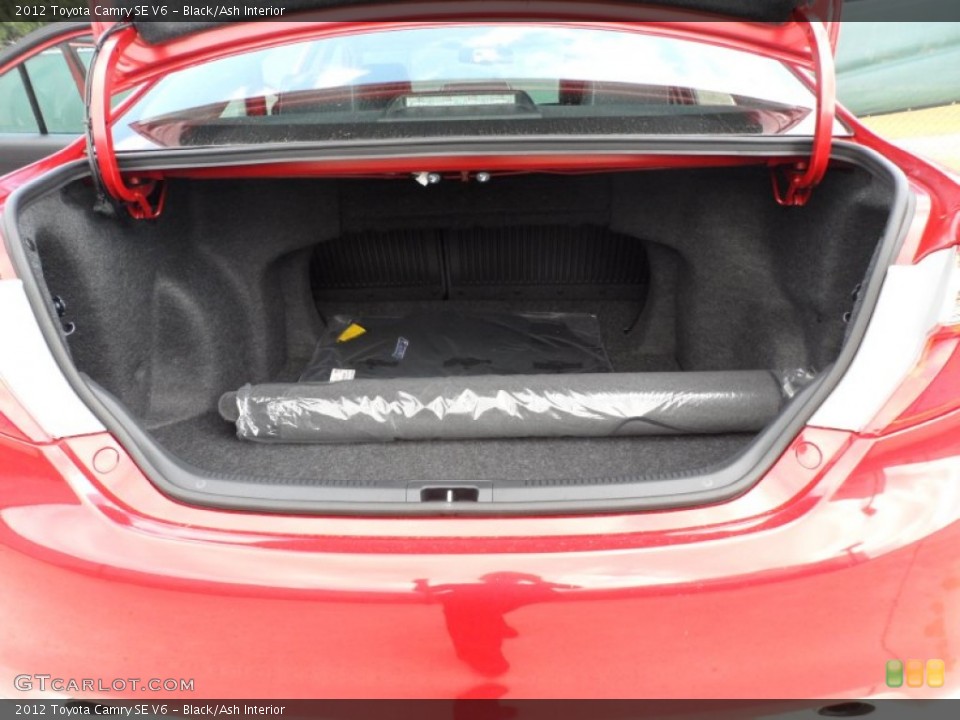 Black/Ash Interior Trunk for the 2012 Toyota Camry SE V6 #56002480