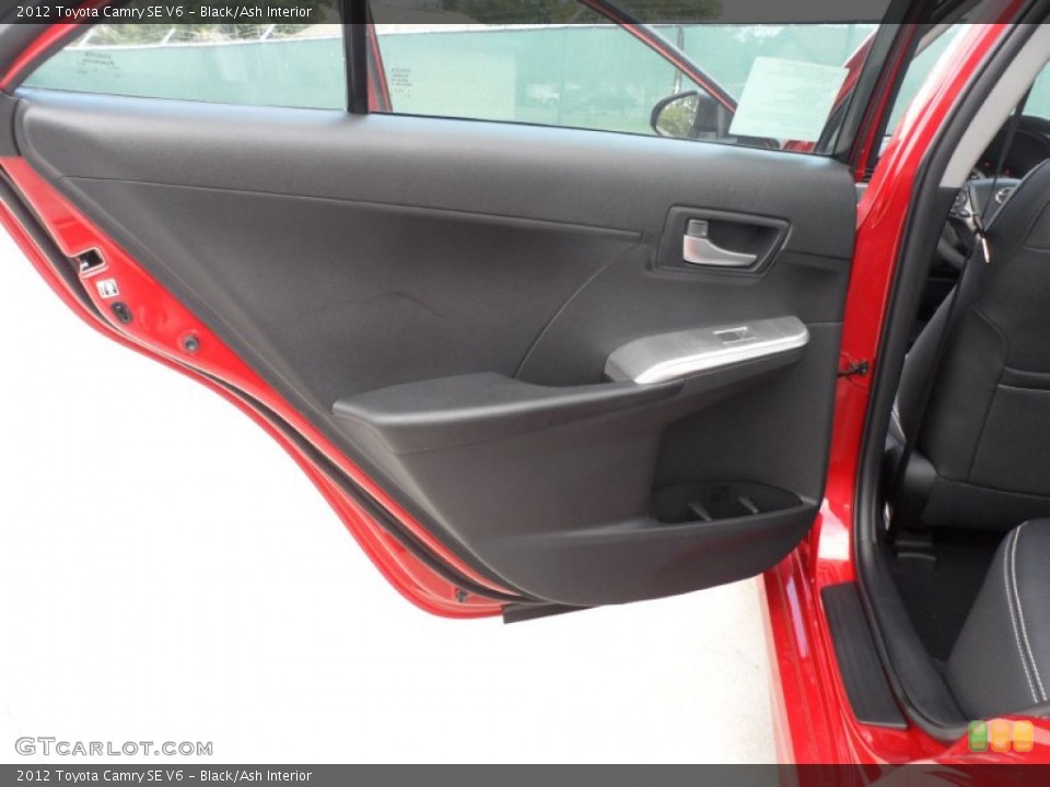 Black/Ash Interior Door Panel for the 2012 Toyota Camry SE V6 #56002510