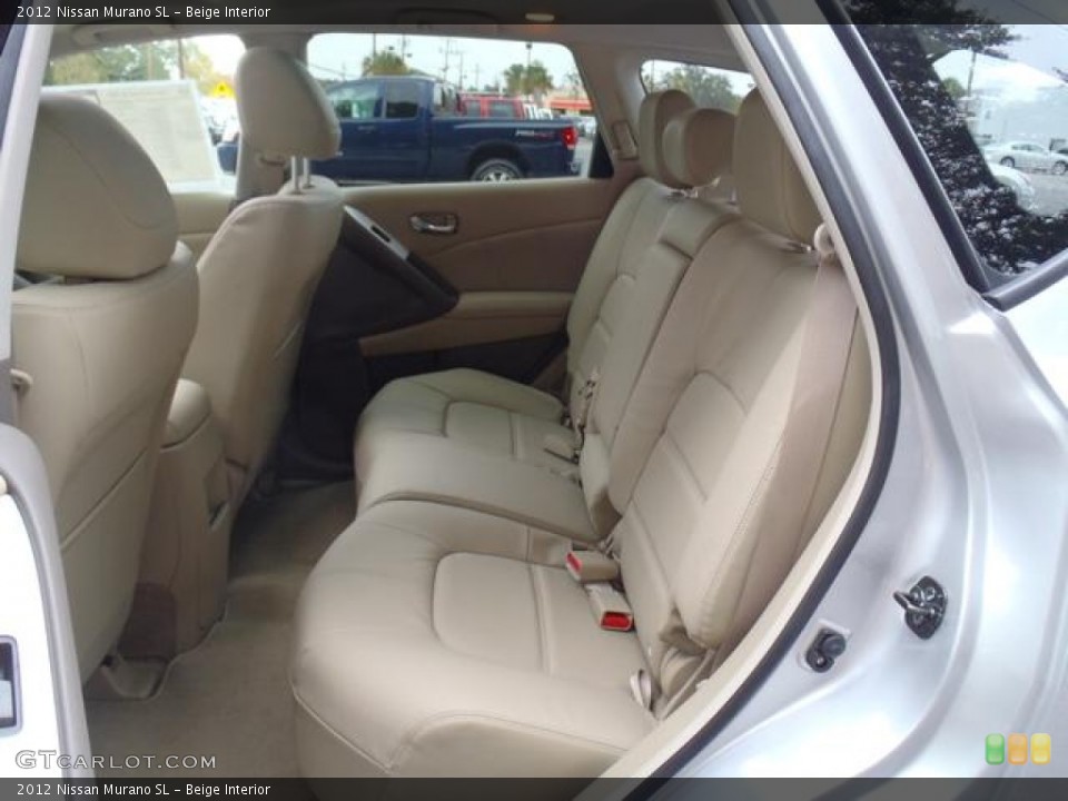 Beige Interior Photo for the 2012 Nissan Murano SL #56002516
