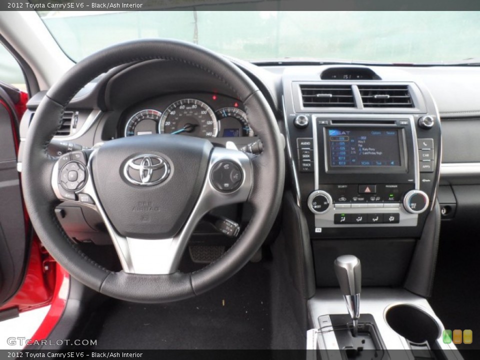 Black/Ash Interior Dashboard for the 2012 Toyota Camry SE V6 #56002567