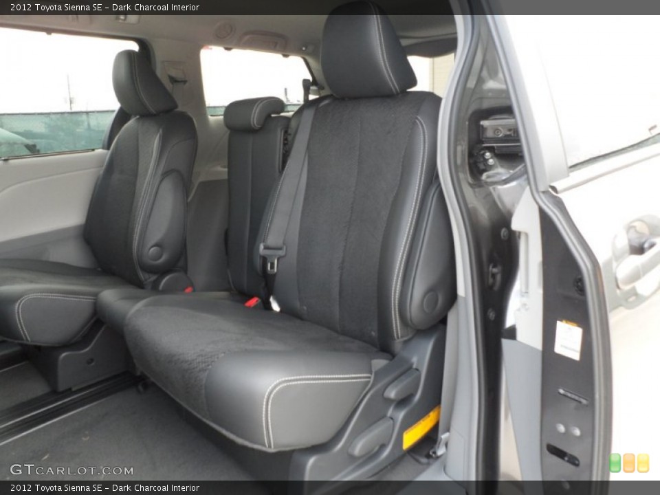 Dark Charcoal Interior Photo for the 2012 Toyota Sienna SE #56002987
