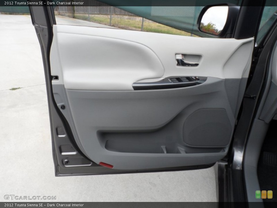 Dark Charcoal Interior Door Panel for the 2012 Toyota Sienna SE #56002999