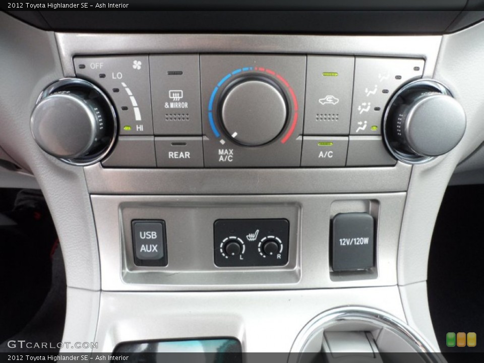 Ash Interior Controls for the 2012 Toyota Highlander SE #56003473