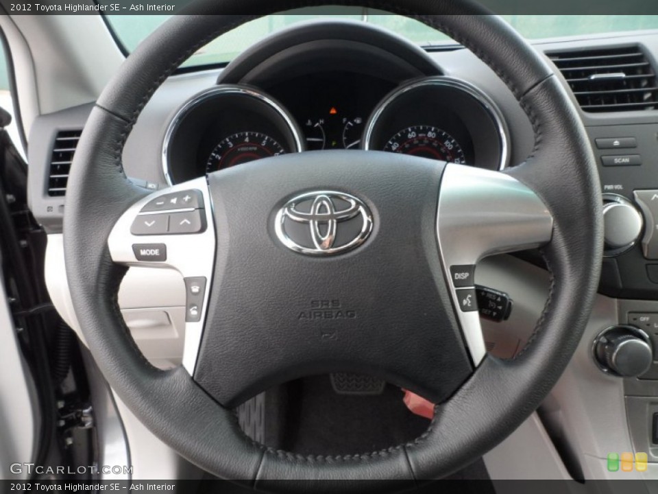 Ash Interior Steering Wheel for the 2012 Toyota Highlander SE #56003497