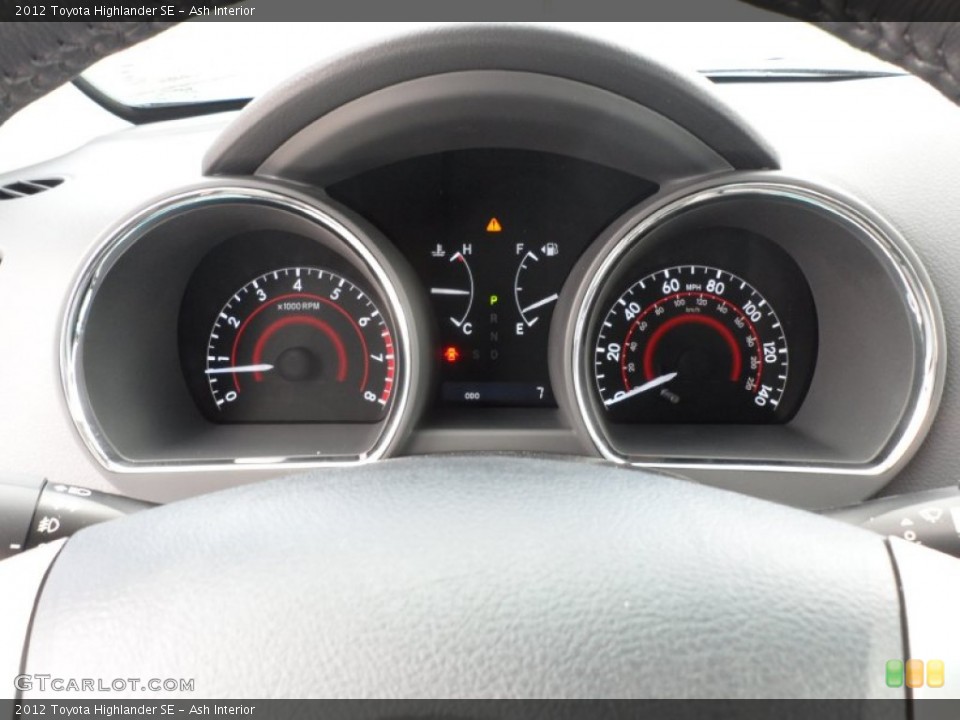 Ash Interior Gauges for the 2012 Toyota Highlander SE #56003503