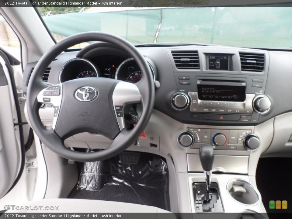 Ash Interior Dashboard for the 2012 Toyota Highlander  #56003674