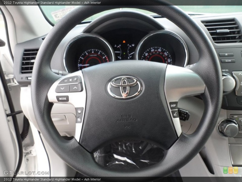 Ash Interior Steering Wheel for the 2012 Toyota Highlander  #56003713