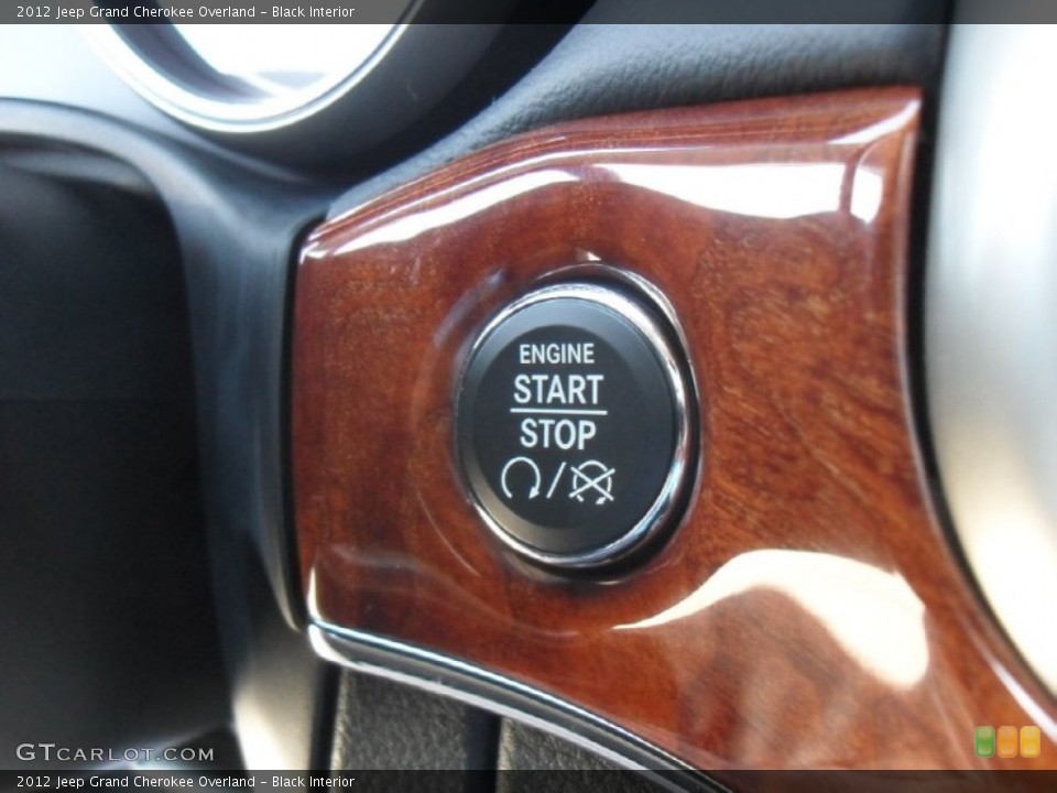Black Interior Controls for the 2012 Jeep Grand Cherokee Overland #56003752