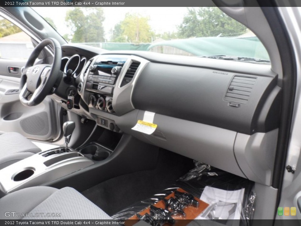 Graphite Interior Dashboard for the 2012 Toyota Tacoma V6 TRD Double Cab 4x4 #56004460