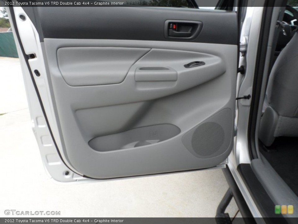 Graphite Interior Door Panel for the 2012 Toyota Tacoma V6 TRD Double Cab 4x4 #56004472