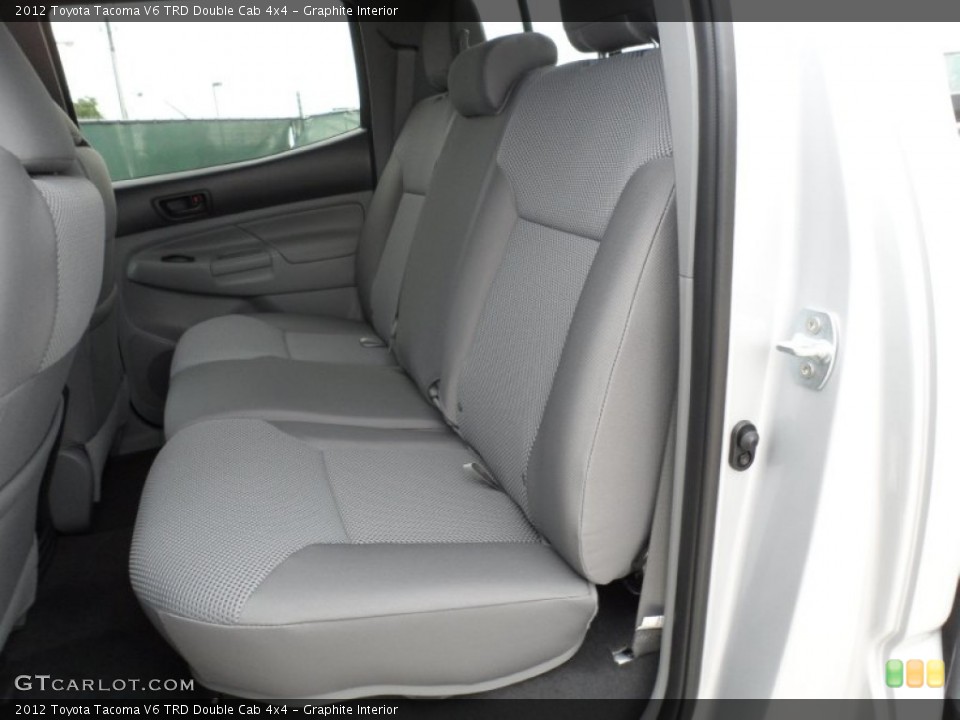 Graphite Interior Photo for the 2012 Toyota Tacoma V6 TRD Double Cab 4x4 #56004475