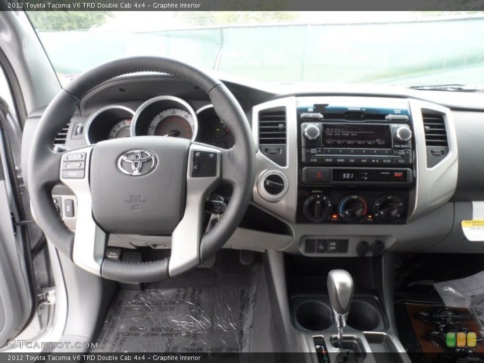Graphite Interior Dashboard for the 2012 Toyota Tacoma V6 TRD Double Cab 4x4 #56004490