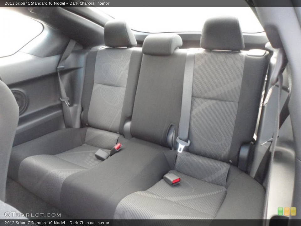 Dark Charcoal Interior Photo for the 2012 Scion tC  #56005625