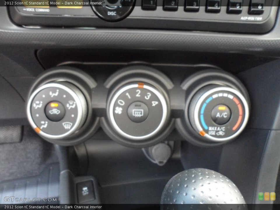 Dark Charcoal Interior Controls for the 2012 Scion tC  #56005639