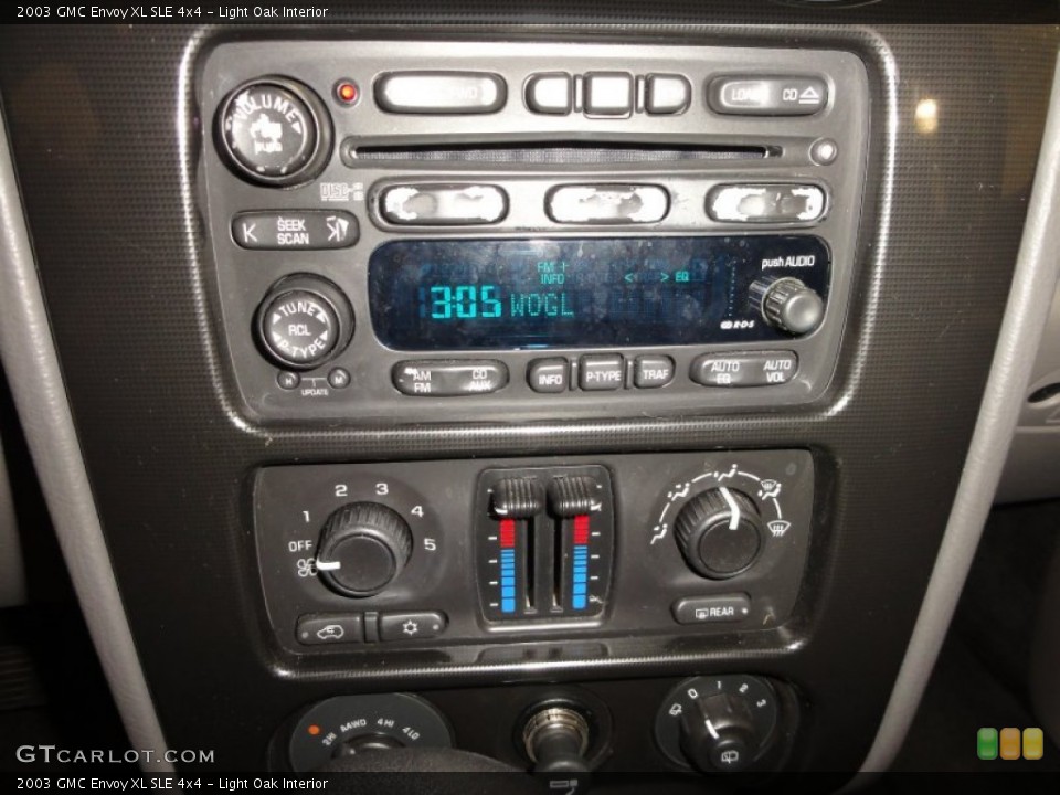 Light Oak Interior Audio System for the 2003 GMC Envoy XL SLE 4x4 #56007514