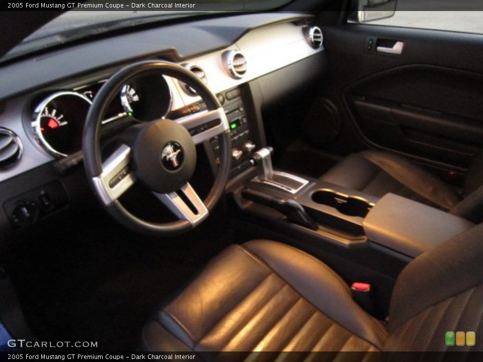 Dark Charcoal Interior Prime Interior for the 2005 Ford Mustang GT Premium Coupe #56008867