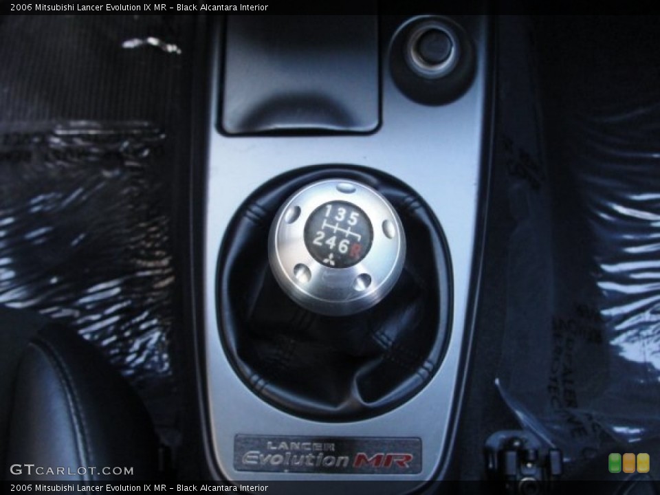 Black Alcantara Interior Transmission for the 2006 Mitsubishi Lancer Evolution IX MR #56009392