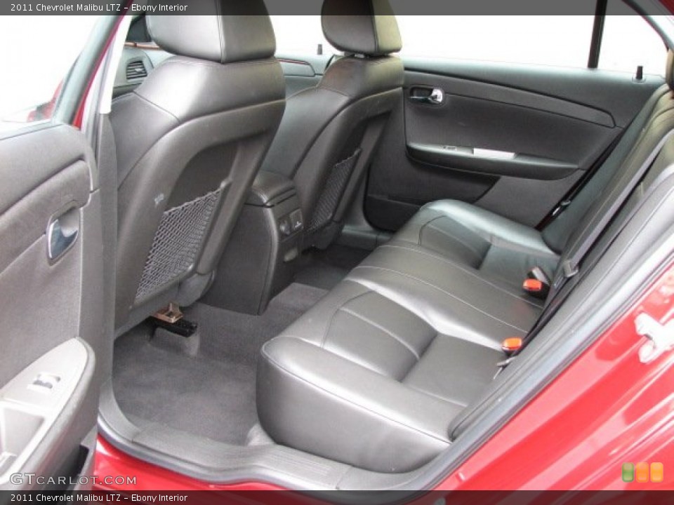 Ebony Interior Photo for the 2011 Chevrolet Malibu LTZ #56010241