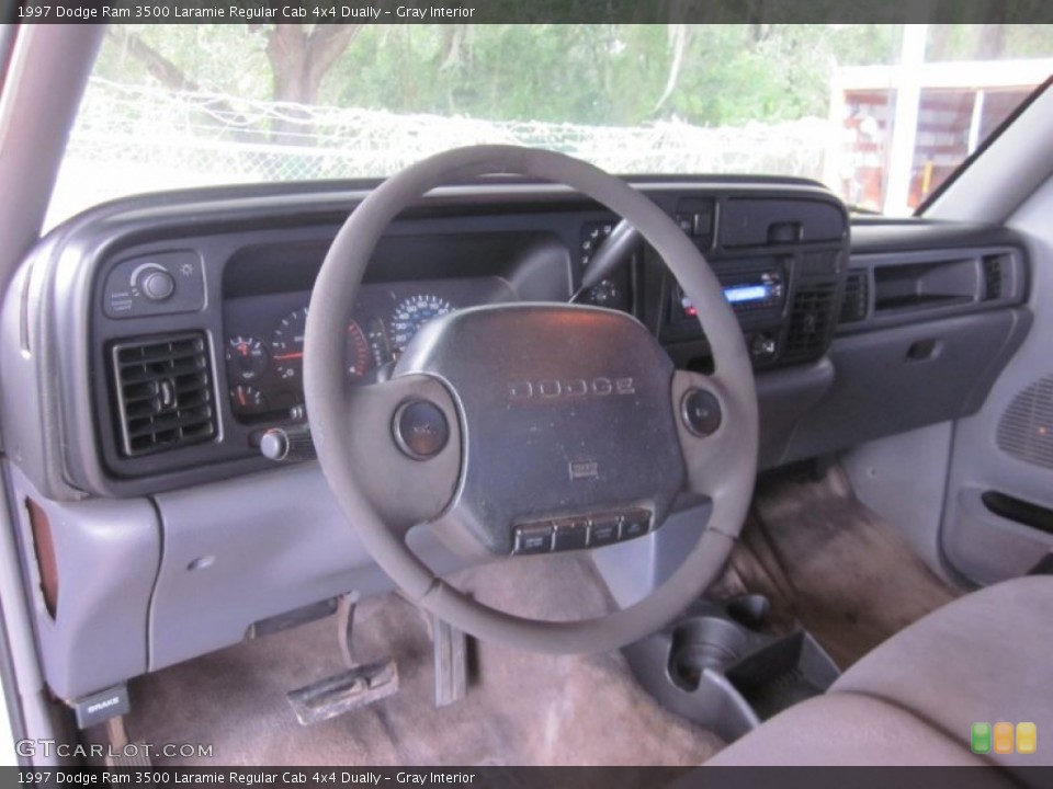 Gray Interior Dashboard for the 1997 Dodge Ram 3500 Laramie Regular Cab 4x4 Dually #56011308