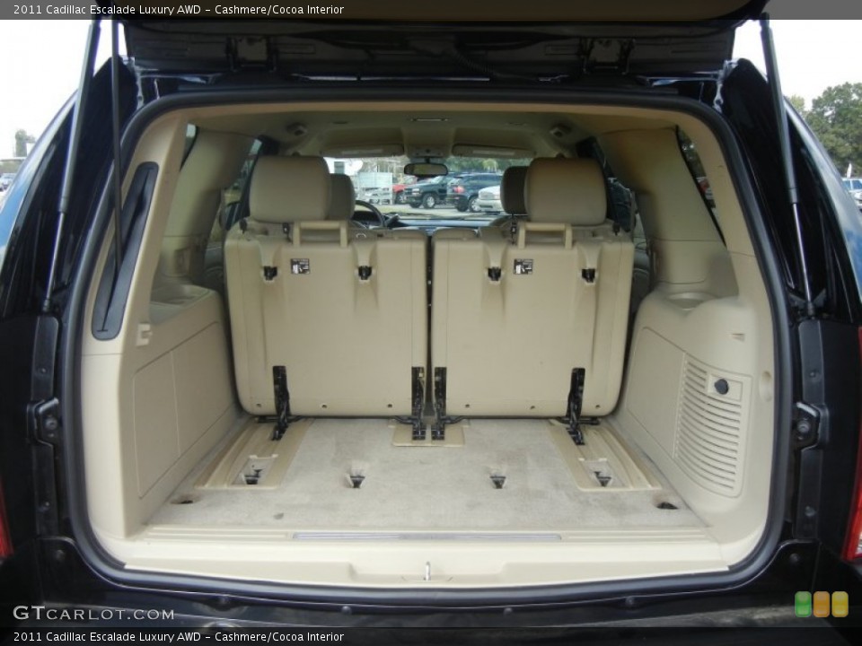 Cashmere/Cocoa Interior Trunk for the 2011 Cadillac Escalade Luxury AWD #56012245