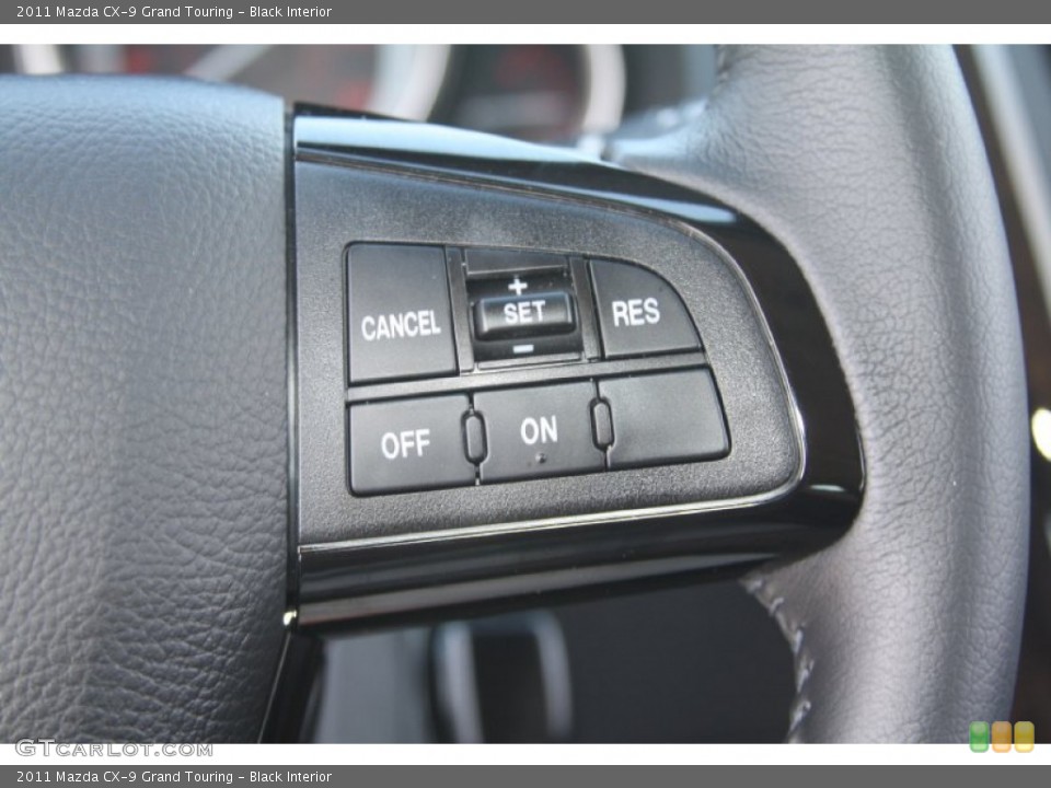 Black Interior Controls for the 2011 Mazda CX-9 Grand Touring #56014523