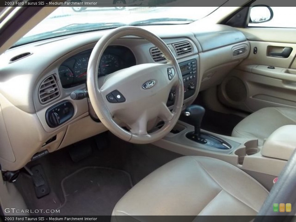 Medium Parchment Interior Prime Interior for the 2003 Ford Taurus SES #56018450