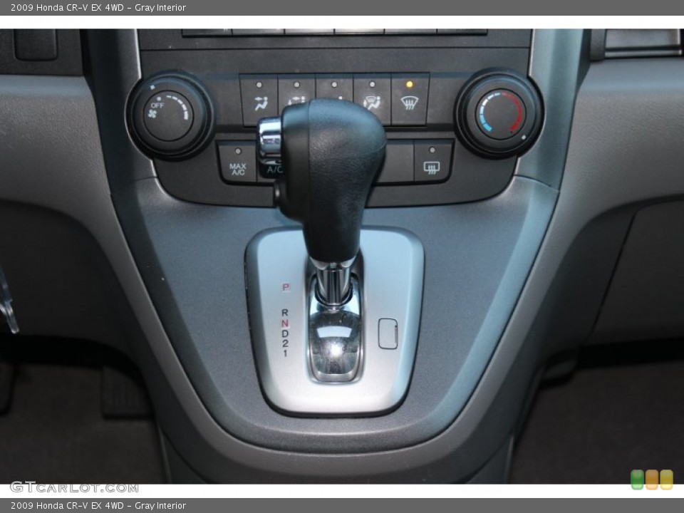 Gray Interior Transmission for the 2009 Honda CR-V EX 4WD #56019101