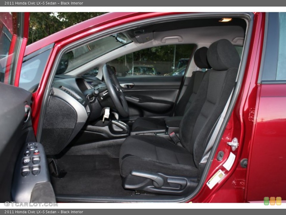 Black Interior Photo for the 2011 Honda Civic LX-S Sedan #56020658