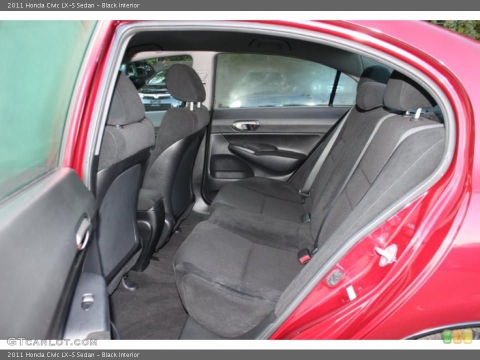 Black Interior Photo for the 2011 Honda Civic LX-S Sedan #56020682