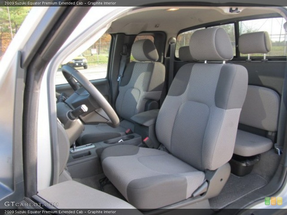Graphite Interior Photo for the 2009 Suzuki Equator Premium Extended Cab #56020982