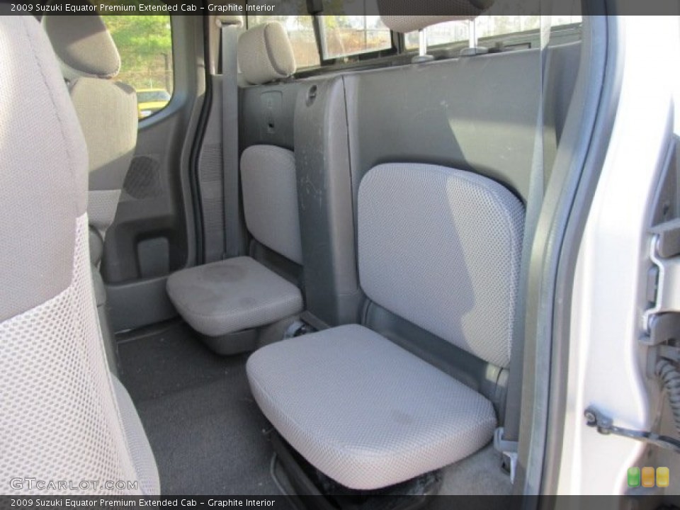 Graphite Interior Photo for the 2009 Suzuki Equator Premium Extended Cab #56020991