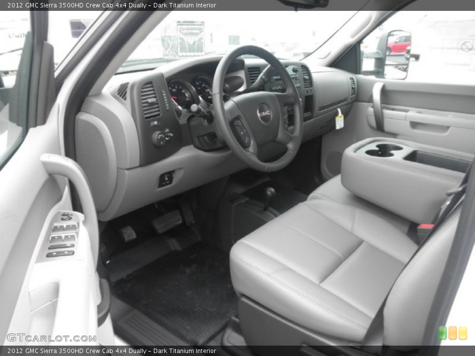 Dark Titanium Interior Photo for the 2012 GMC Sierra 3500HD Crew Cab 4x4 Dually #56021597