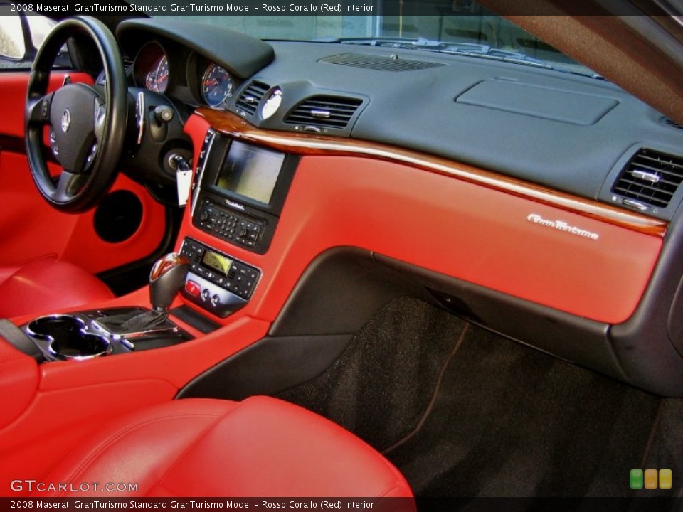 Rosso Corallo (Red) Interior Dashboard for the 2008 Maserati GranTurismo  #56021681