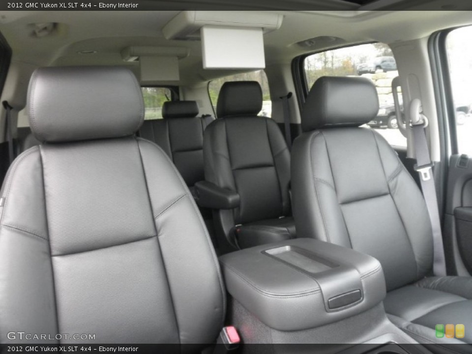 Ebony Interior Photo for the 2012 GMC Yukon XL SLT 4x4 #56022878