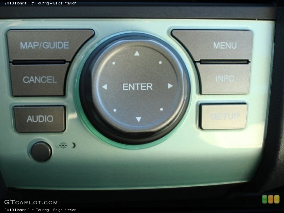 Beige Interior Controls for the 2010 Honda Pilot Touring #56024705