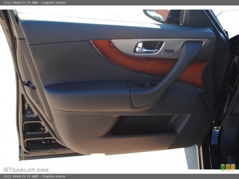 Graphite Interior Door Panel for the 2011 Infiniti FX 35 AWD #56026820