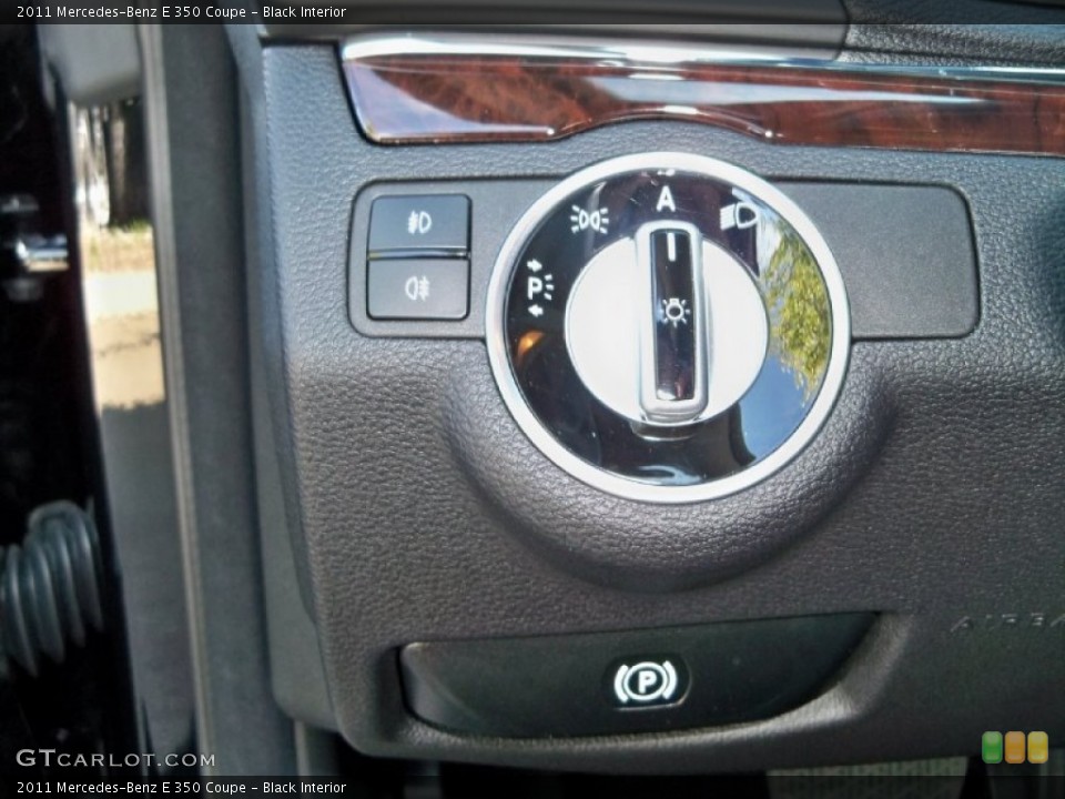 Black Interior Controls for the 2011 Mercedes-Benz E 350 Coupe #56028273