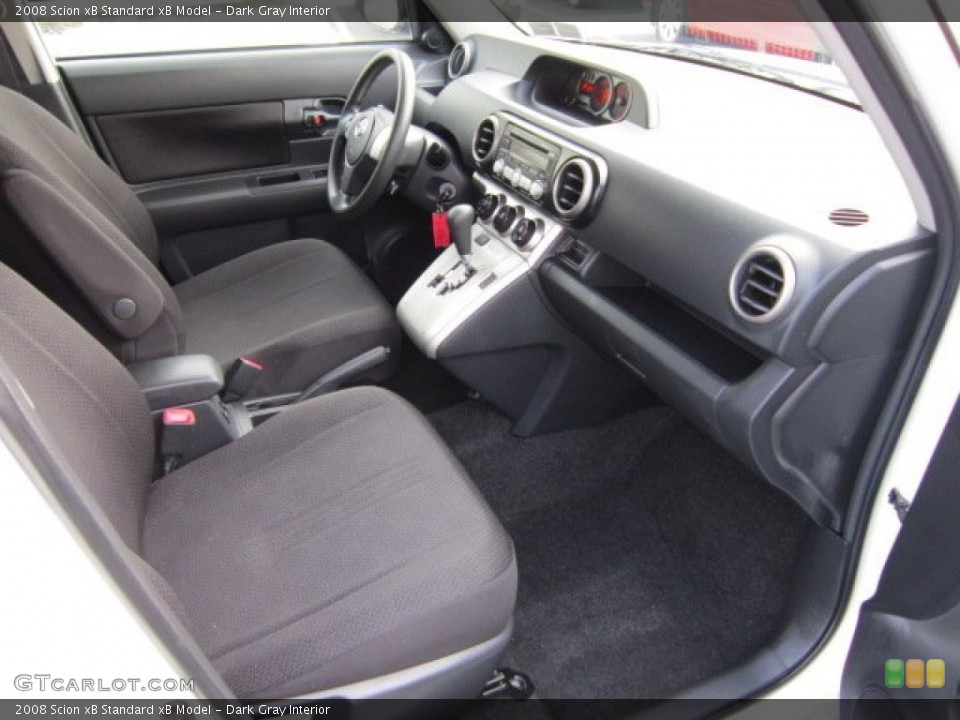 Dark Gray Interior Photo for the 2008 Scion xB  #56029349