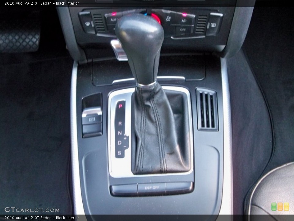 Black Interior Transmission for the 2010 Audi A4 2.0T Sedan #56029379