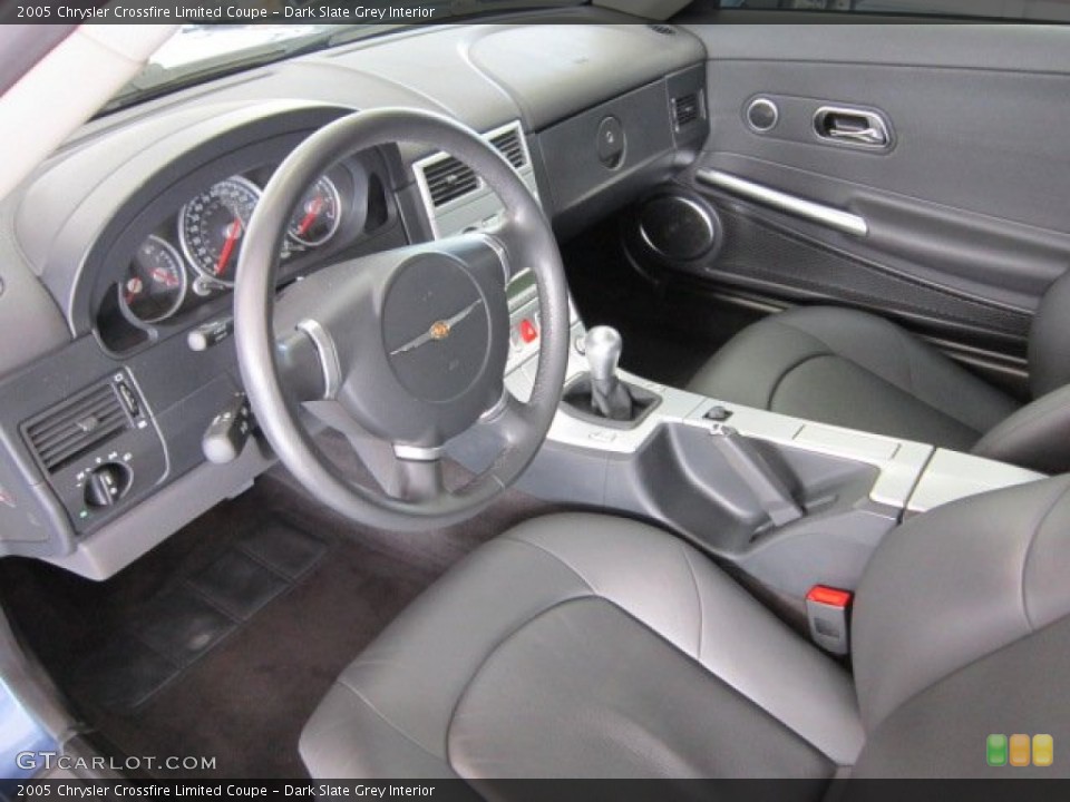 Dark Slate Grey Interior Prime Interior for the 2005 Chrysler Crossfire Limited Coupe #56029952