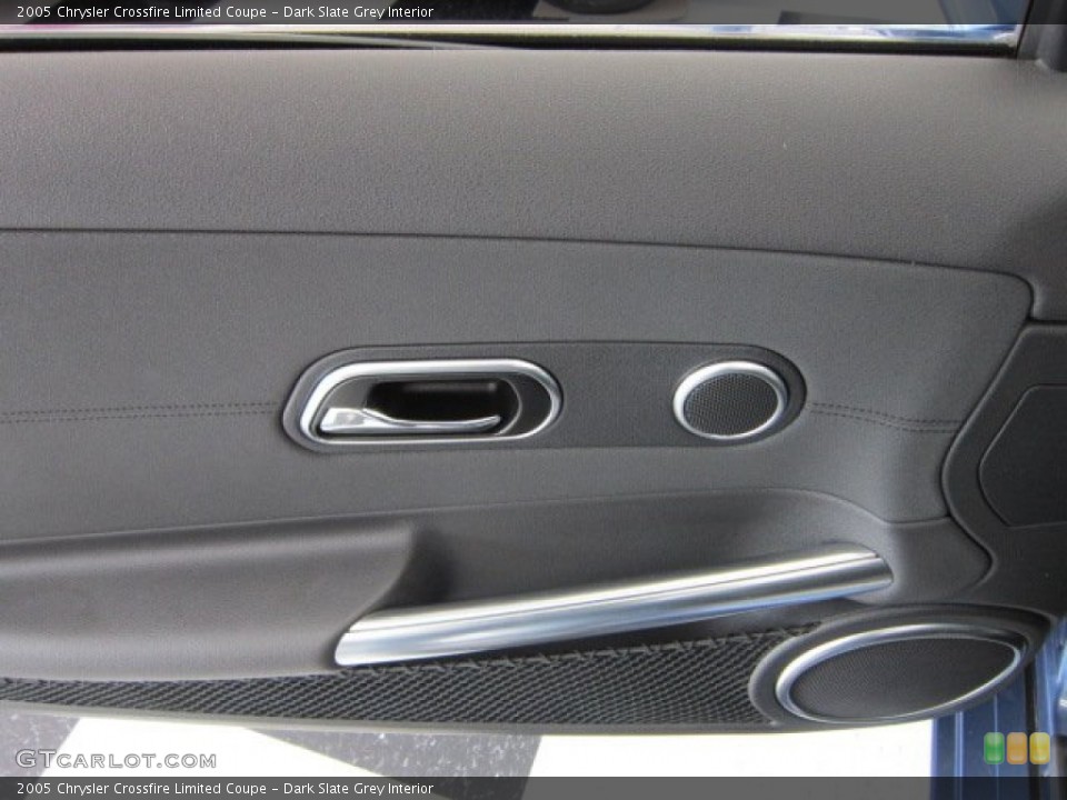 Dark Slate Grey Interior Door Panel for the 2005 Chrysler Crossfire Limited Coupe #56029961
