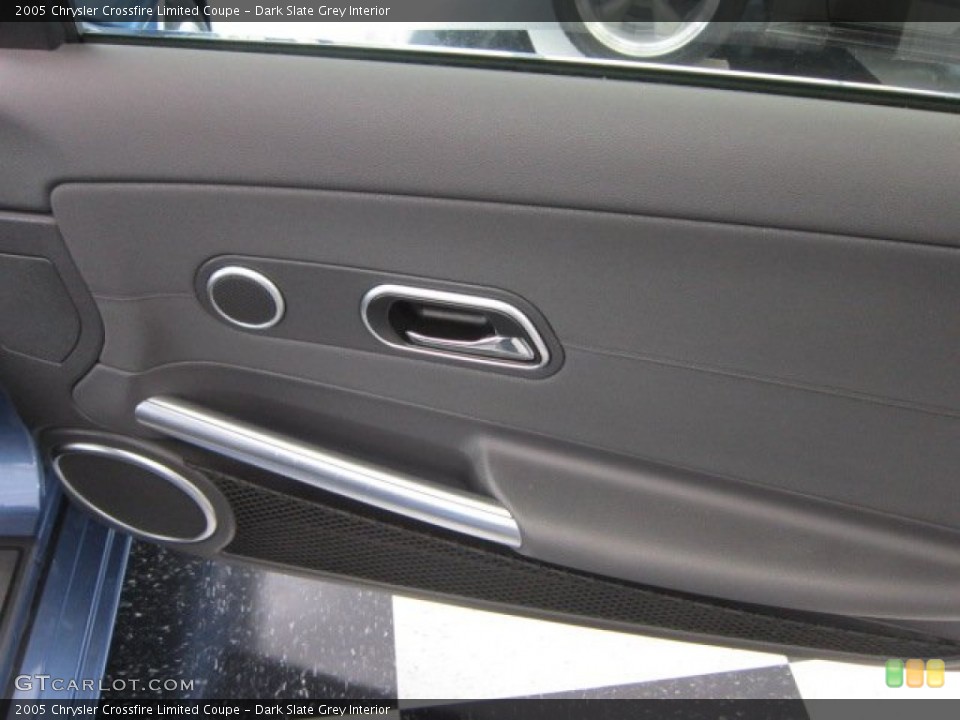 Dark Slate Grey Interior Door Panel for the 2005 Chrysler Crossfire Limited Coupe #56030006
