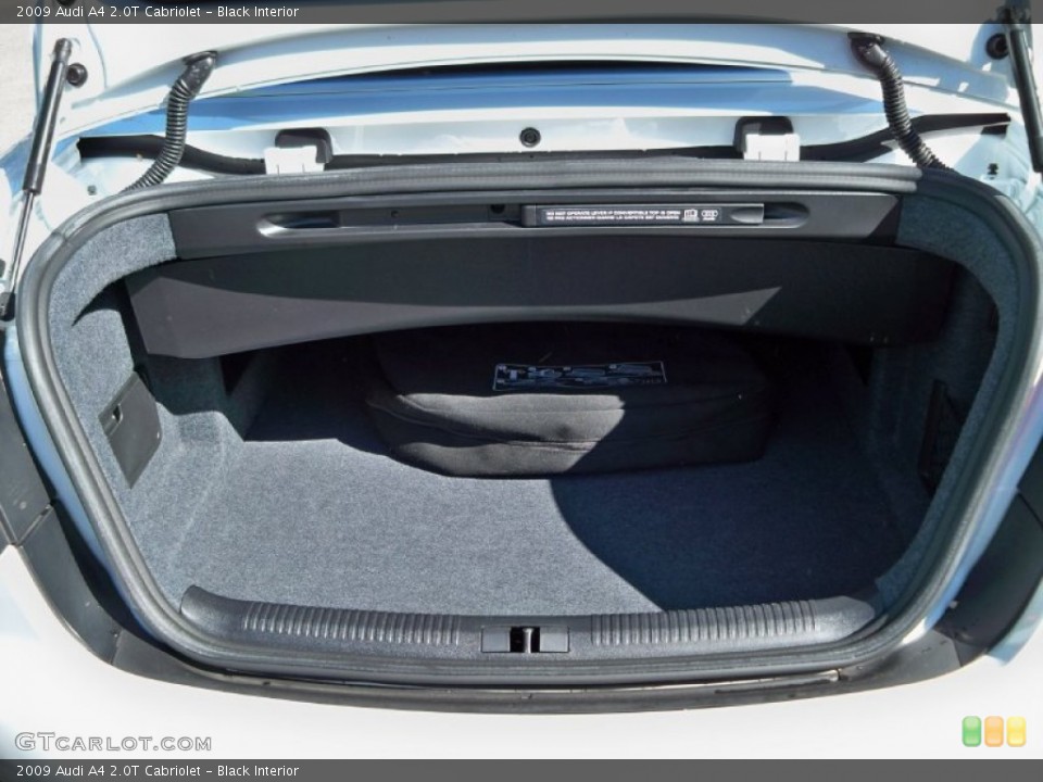 Black Interior Trunk for the 2009 Audi A4 2.0T Cabriolet #56030576