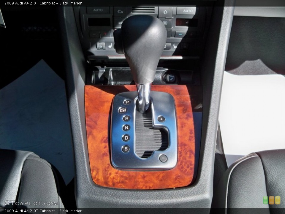 Black Interior Transmission for the 2009 Audi A4 2.0T Cabriolet #56030720