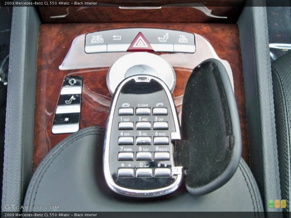 Black Interior Controls for the 2009 Mercedes-Benz CL 550 4Matic #56033960