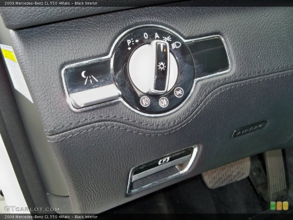 Black Interior Controls for the 2009 Mercedes-Benz CL 550 4Matic #56033990