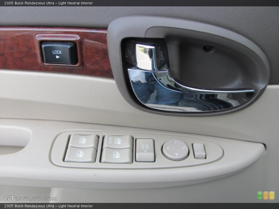 Light Neutral Interior Controls for the 2005 Buick Rendezvous Ultra #56035043