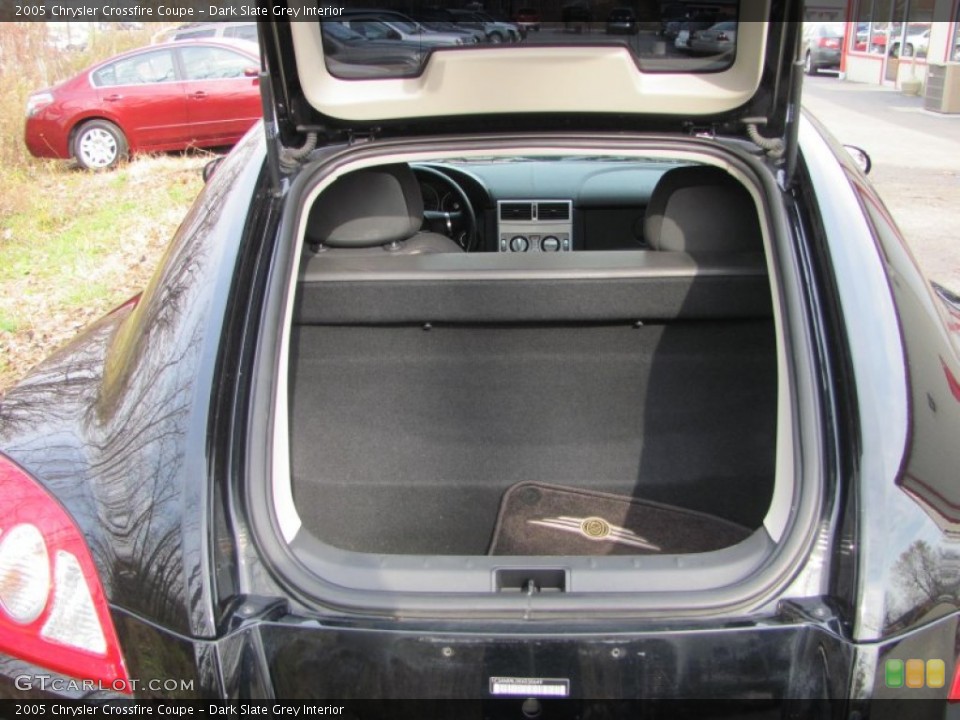 Dark Slate Grey Interior Trunk for the 2005 Chrysler Crossfire Coupe #56035421