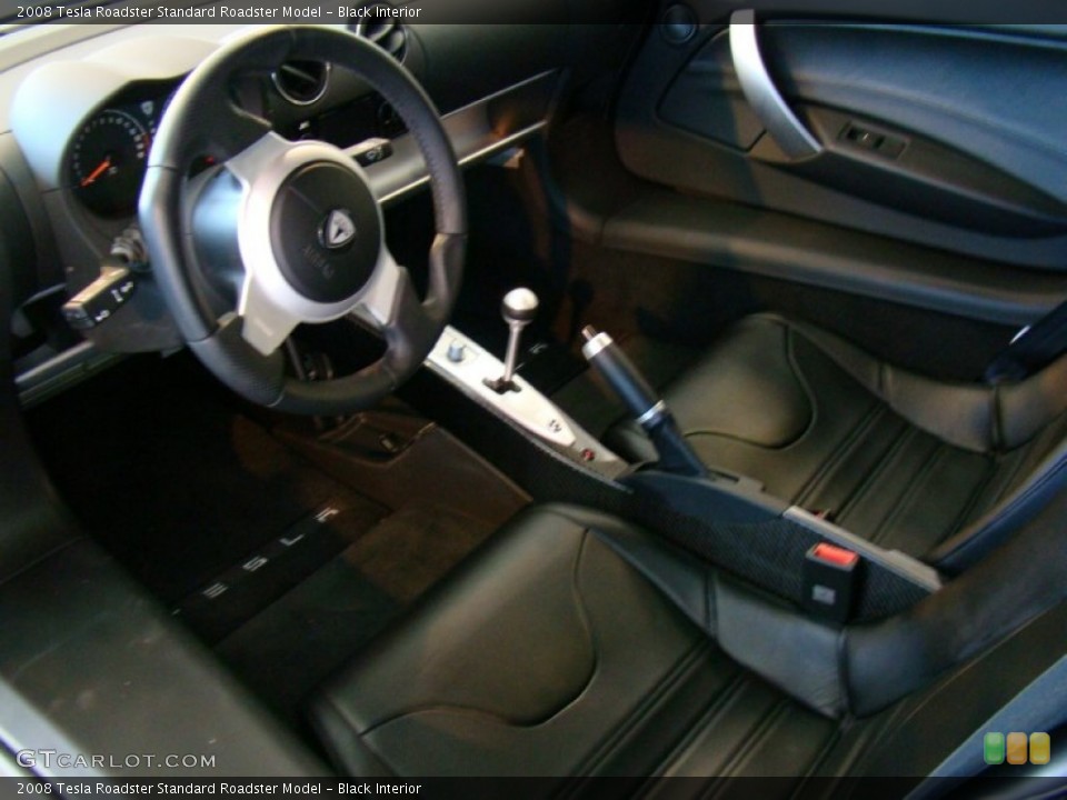 Black Interior Photo for the 2008 Tesla Roadster  #56037389
