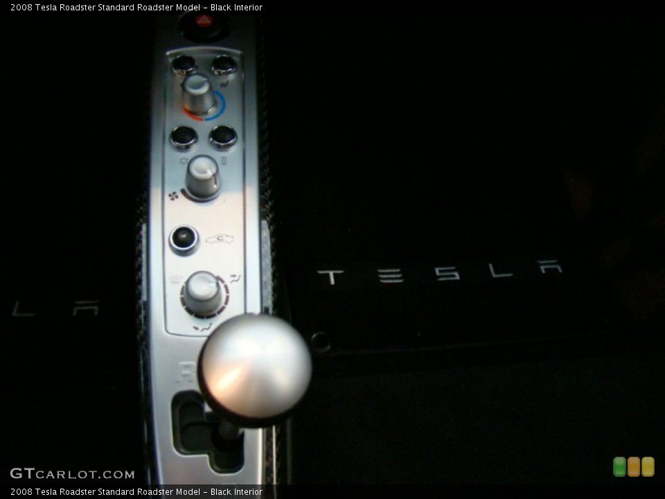 Black Interior Controls for the 2008 Tesla Roadster  #56037401